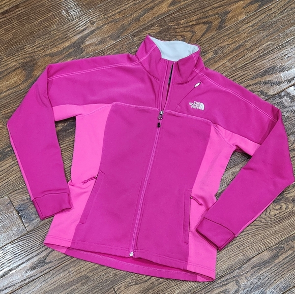 The North Face Pink Full-Zip Jacket - Picture 1 of 6
